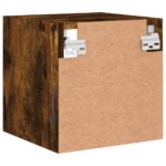 vidaXL TV nástenné skrinky s LED svetlami 2 ks dymový dub 30x28,5x30cm – Obrázok 11