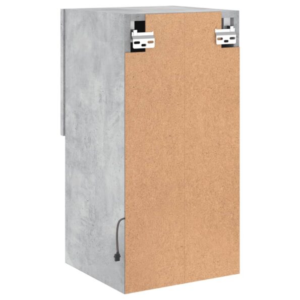 vidaXL TV skrinky s LED svetlami 2 ks betónovo-sivé 30,5x30x60 cm – Obrázok 11