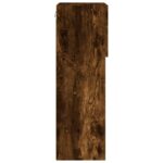 vidaXL TV skrinka s LED svetlami dymový dub 40,5x30x90 cm – Obrázok 10