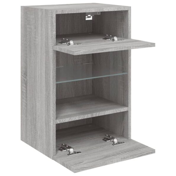VXL8721012256736_g_en_hd_6.jpg vidaXL TV nástenné skrinky s LED svetlami 2ks sivé sonoma 40x30x60,5cm – Obrázok 8