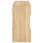 vidaXL TV nástenná skrinka s LED svetlami dub sonoma 78,5x30x60,5 cm – Obrázok 9