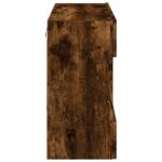 vidaXL TV nástenná skrinka s LED svetlami dymový dub 78,5x30x60,5 cm – Obrázok 9