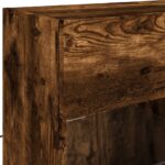 vidaXL TV nástenná skrinka s LED svetlami dymový dub 78,5x30x60,5 cm – Obrázok 11