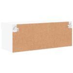 vidaXL TV skrinka s LED svetlami biela 80x30x30 cm – Obrázok 10