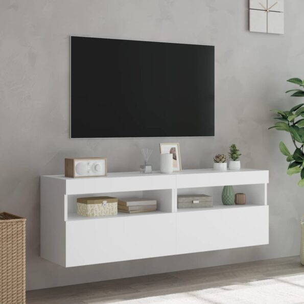 VXL8721012257689_g_en_hd_3.jpg vidaXL TV nástenné skrinky s LED svetlami 2 ks biele 60x30x40 cm – Obrázok 5