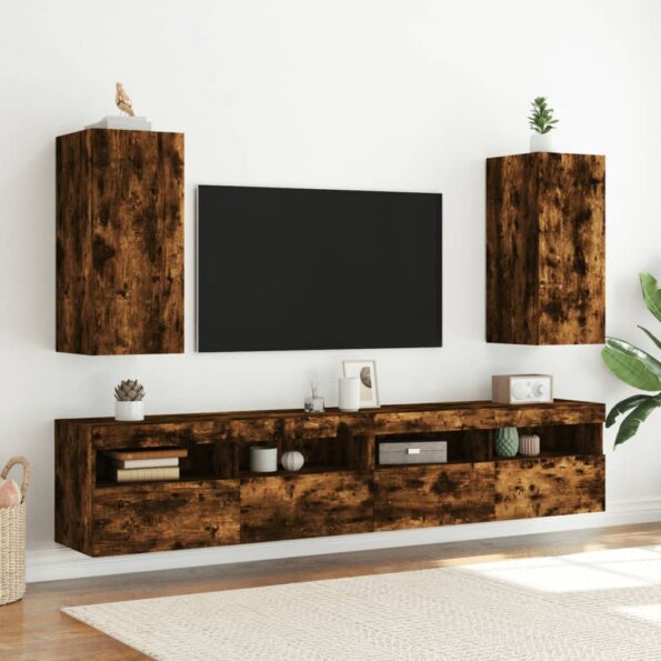 VXL8721012258242_g_en_hd_4.jpg vidaXL TV nástenná skrinka s LED svetlami dymový dub 30,5x35x70 cm – Obrázok 6