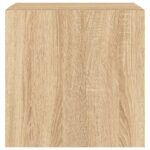 vidaXL TV nástenné skrinky s LED svetlami 2 ks dub sonoma 40,5x35x40cm – Obrázok 9