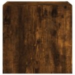 vidaXL TV nástenné skrinky s LED svetlami 2 ks dymový dub 40,5x35x40cm – Obrázok 10