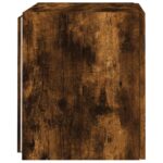 vidaXL TV nástenné skrinky s LED svetlami 2 ks dymový dub 40,5x35x40cm – Obrázok 11