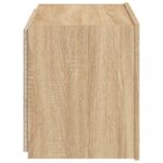 vidaXL TV nástenná skrinka s LED svetlami dub sonoma 60x35x41 cm – Obrázok 10