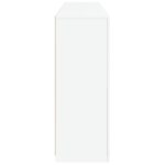 vidaXL Komoda s LED svetlami biela 162x37x100 cm – Obrázok 7