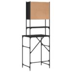 vidaXL Skrinka na práčku čierna 68x48,5x194 cm – Obrázok 10