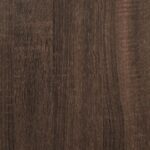 vidaXL Konzolový stolík hnedý dub 100x32x75 cm kompozitné drevo – Obrázok 9