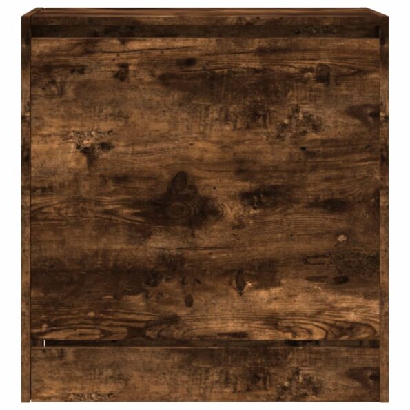 vidaXL Botník dymový dub 60x34x63,5 cm kompozitné drevo – Obrázok 5