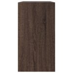 vidaXL Botník hnedý dub 80x34x63 cm spracované drevo – Obrázok 6