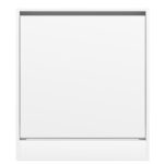 vidaXL Botník biely 60x42x69 cm kompozitné drevo – Obrázok 5