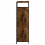 vidaXL Botník dymový dub 60x34x112 cm kompozitné drevo – Obrázok 6
