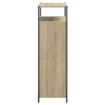 vidaXL Botník dub sonoma 75x34x112 cm kompozitné drevo – Obrázok 6