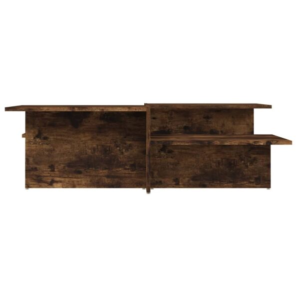 vidaXL Konferenčné stolíky 2 ks dymový dub spracované drevo – Obrázok 4