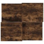 vidaXL Konferenčné stolíky 2 ks dymový dub spracované drevo – Obrázok 6