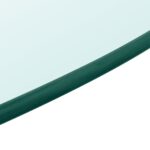 vidaXL Stolová doska z tvrdeného skla, okrúhla, 700 mm – Obrázok 3