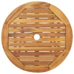 vidaXL 3-dielna skladacia bistro súprava masívne akáciové drevo – Obrázok 5