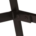 vidaXL Písací stôl so zásuvkami, mangový masív 110x50x76 cm – Obrázok 12