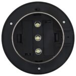 vidaXL Vonkajšie solárne svietidlá 6 ks biele 12 cm LED okrúhle – Obrázok 8