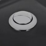 vidaXL Keramická toaleta/WC do kúpeľne, rohová, čierna – Obrázok 5