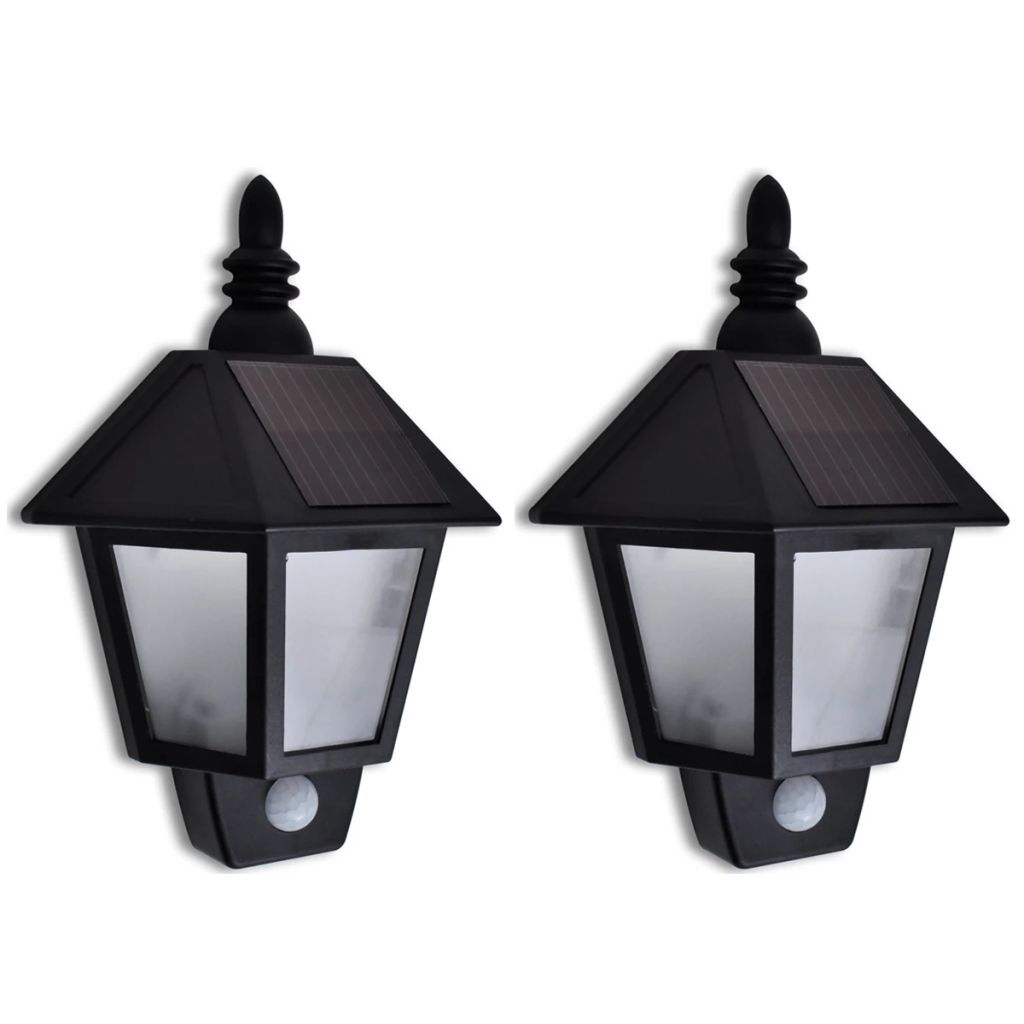 VXL8718475885306_a_en_hd_1.jpg Nástenná solárna lampa s pohybovým senzorom 2 ks – Obrázok 1