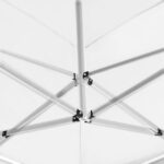 vidaXL Profesionálny skladací párty stan hliníkový 6x3 m biely – Obrázok 3