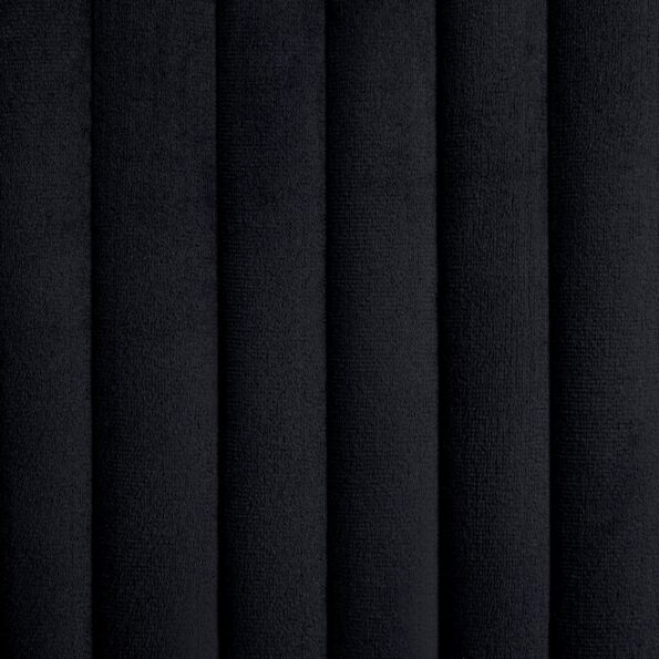 vidaXL Jedálenské stoličky 4 ks čierne zamatové – Obrázok 2