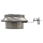 vidaXL Vonkajšie solárne svietidlá 12 ks biele 12 cm LED okrúhle – Obrázok 5