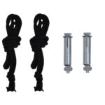 vidaXL Bočná markíza na balkón 160x250 cm, červená – Obrázok 9