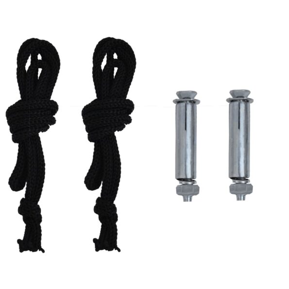 vidaXL Bočná markíza na balkón 160x250 cm, červená – Obrázok 9