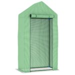 vidaXL Skleník s oceľovým rámom 1x0,5x1,9 m 0,5 m² – Obrázok 5