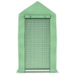 vidaXL Skleník s oceľovým rámom 1x0,5x1,9 m 0,5 m² – Obrázok 6