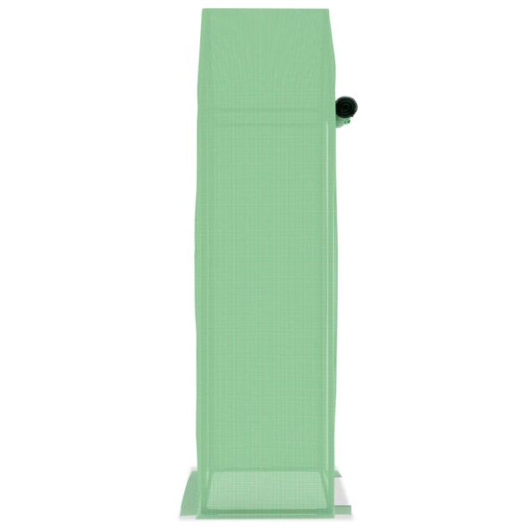 vidaXL Skleník s oceľovým rámom 1x0,5x1,9 m 0,5 m² – Obrázok 7