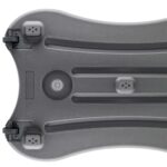 vidaXL Stojan na plagát A1 plnený vodou sivý hliníková zliatina – Obrázok 8