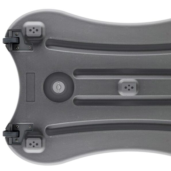 vidaXL Stojan na plagát A1 plnený vodou sivý hliníková zliatina – Obrázok 8