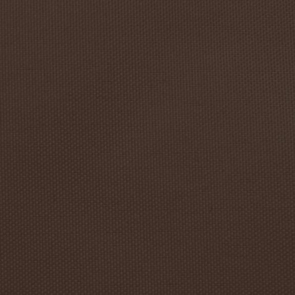 vidaXL Tieniaca plachta oxfordská látka štvorcová 2,5x2,5 m hnedá – Obrázok 2