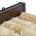 vidaXL Záves proti hmyzu, béžový 120x220 cm, ženilka – Obrázok 5