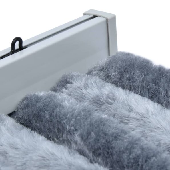 vidaXL Záves proti hmyzu, strieborný 120x220 cm, ženilka – Obrázok 5