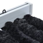 vidaXL Záves proti hmyzu, antracitový 90x200 cm, ženilka – Obrázok 5