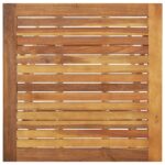 vidaXL 3-dielna skladacia záhradná jedálenská súprava masívne akáciové drevo – Obrázok 6