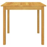 vidaXL 3-dielna záhradná jedálenská súprava hnedá – Obrázok 3