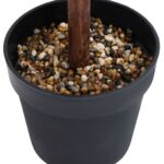 vidaXL Umelý krušpán v tvare gule s kvetináčom zelený 71 cm – Obrázok 4