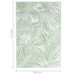 vidaXL Vonkajší koberec ARAKIL zelený 160x230 cm PP – Obrázok 7