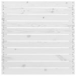 vidaXL 5-dielna záhradná sedacia súprava biela masívna borovica – Obrázok 10