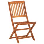 vidaXL 11-dielna záhradná jedálenská súprava 220x90x75 cm akácia – Obrázok 4